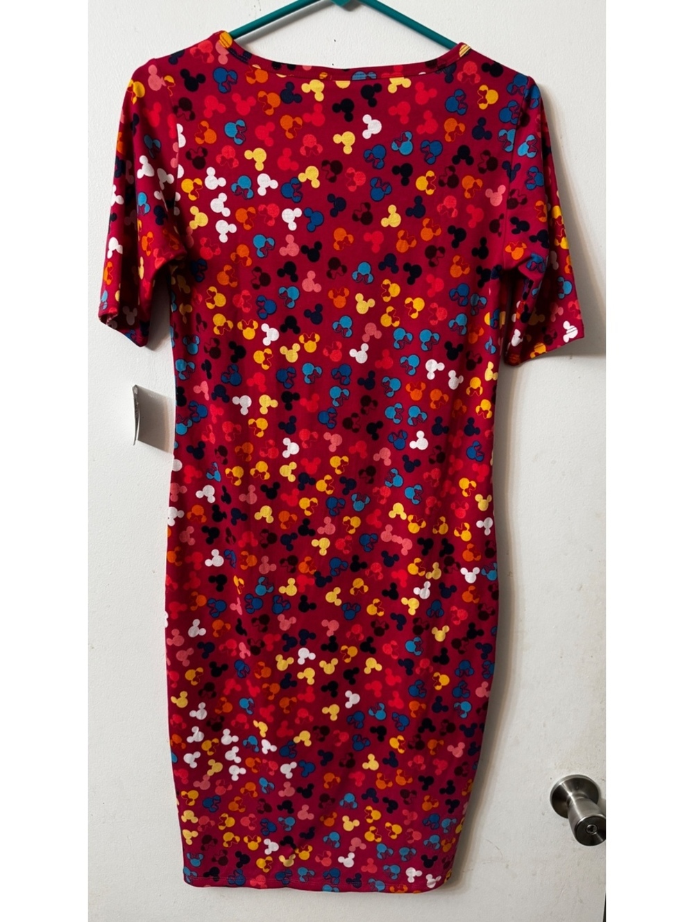 LuLaRoe Mickey Mouse Julia Dress - Picture 2 of 4
